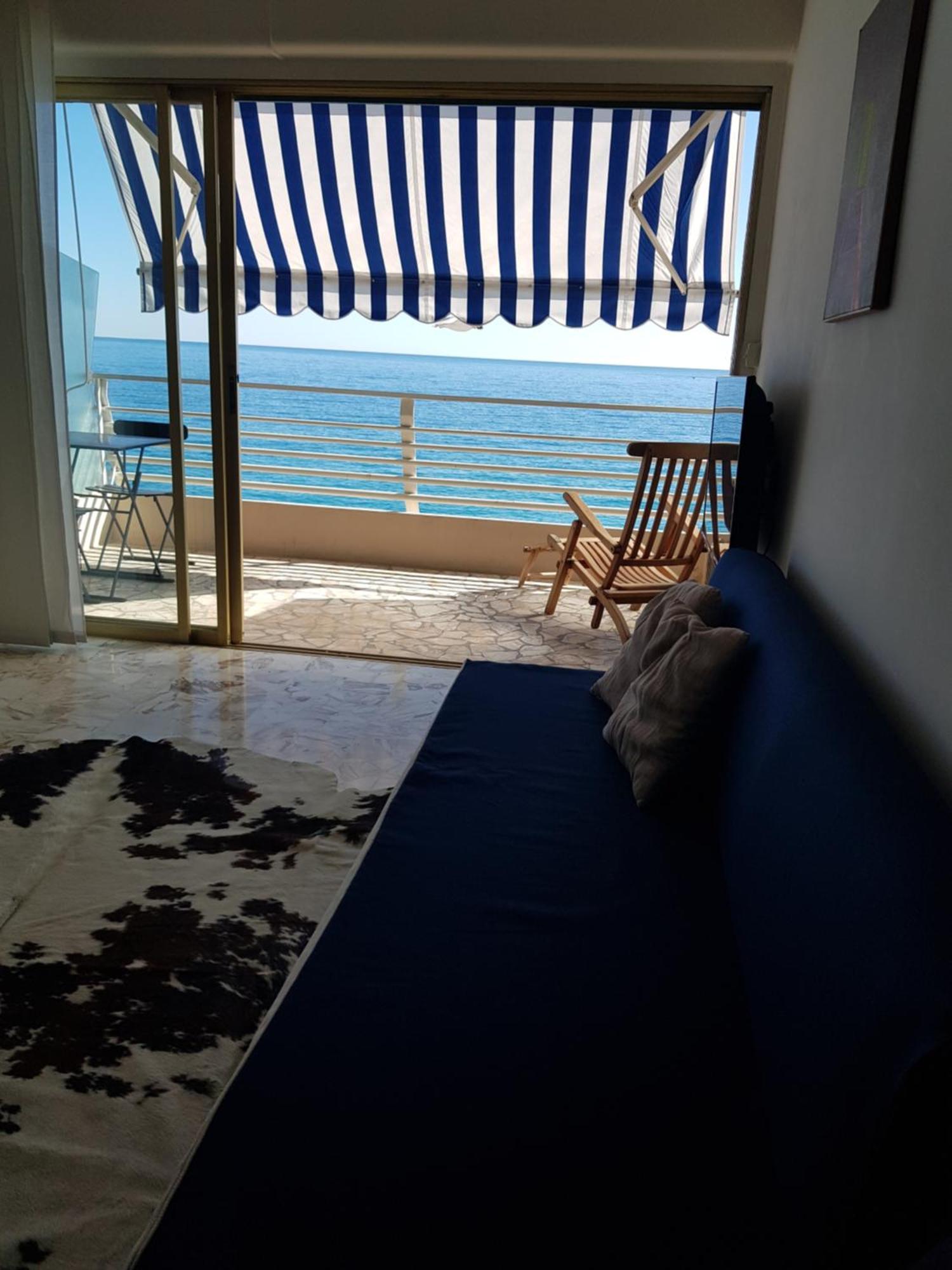 Menton Front Bord De Mer Cote D'Azur Florentina Sea View French Riviera Proche Monaco Montecarlo Superb Studio Exterior photo