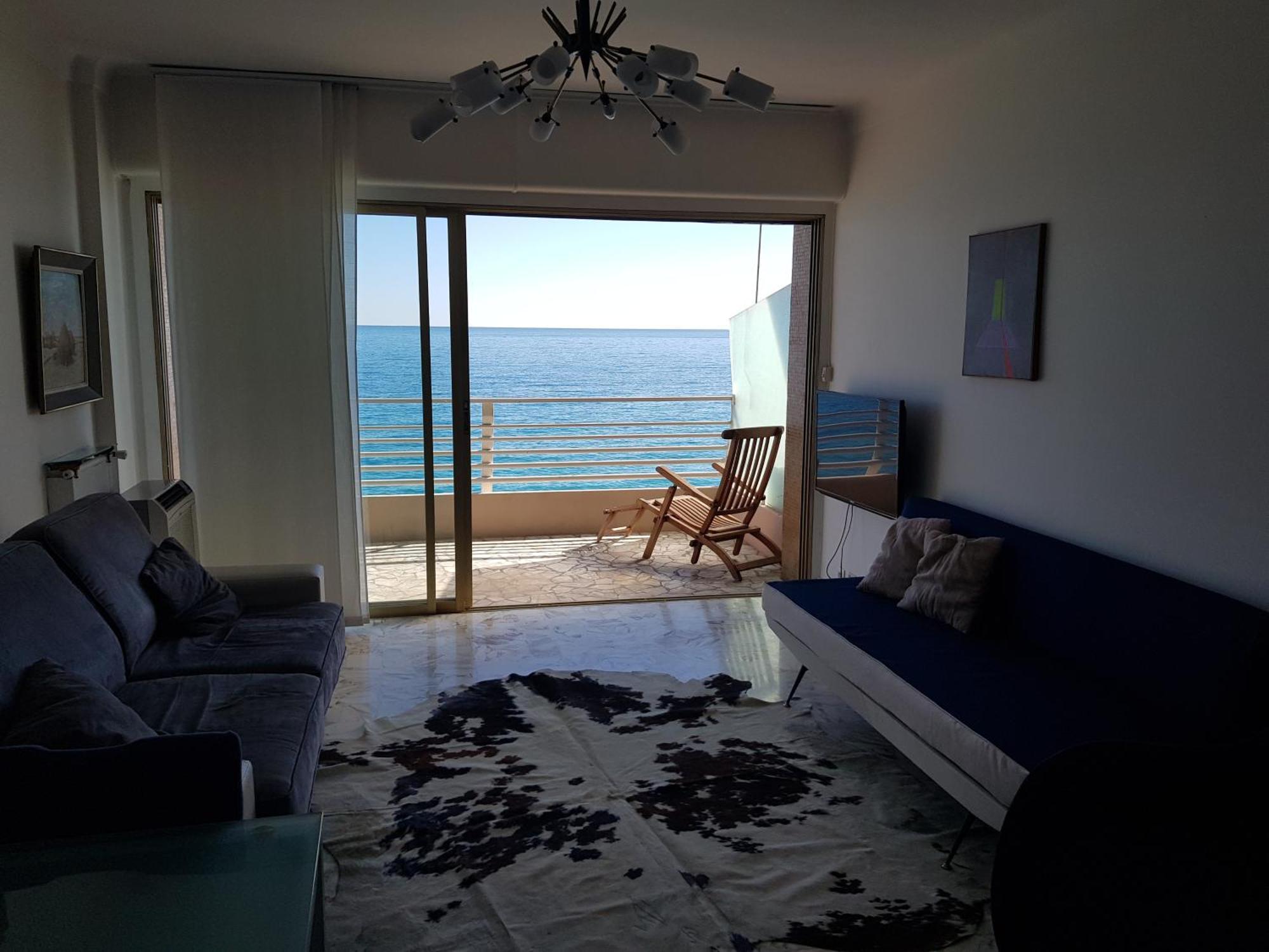 Menton Front Bord De Mer Cote D'Azur Florentina Sea View French Riviera Proche Monaco Montecarlo Superb Studio Exterior photo